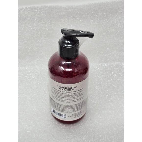Bath & Body Works Frosted Cranberry Exfoliating Hand Soap Tea Tree Oil 8.3 Fl Oz - Picture 2 of 2